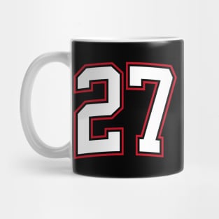 Number Twenty Seven 27 Mug